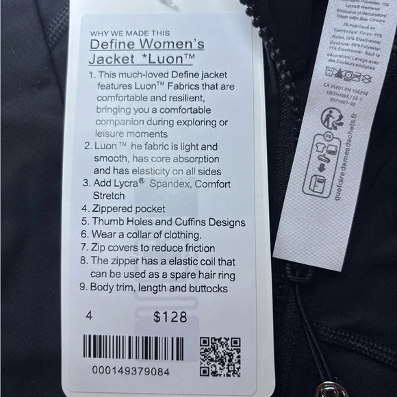 lululemon athletica Black Jacket - Picture 4 of 6